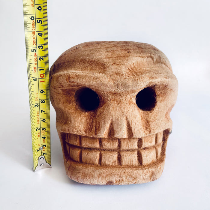 Copal Wood Day of the Dead Calavera