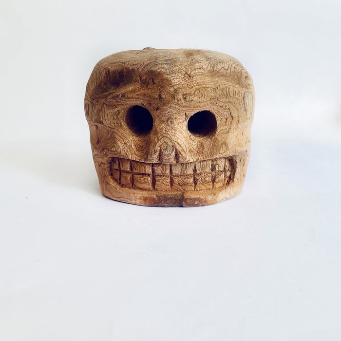 Copal Wood Day of the Dead Calavera