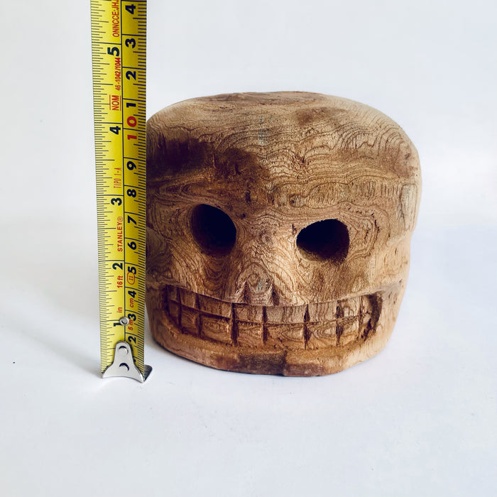 Copal Wood Day of the Dead Calavera
