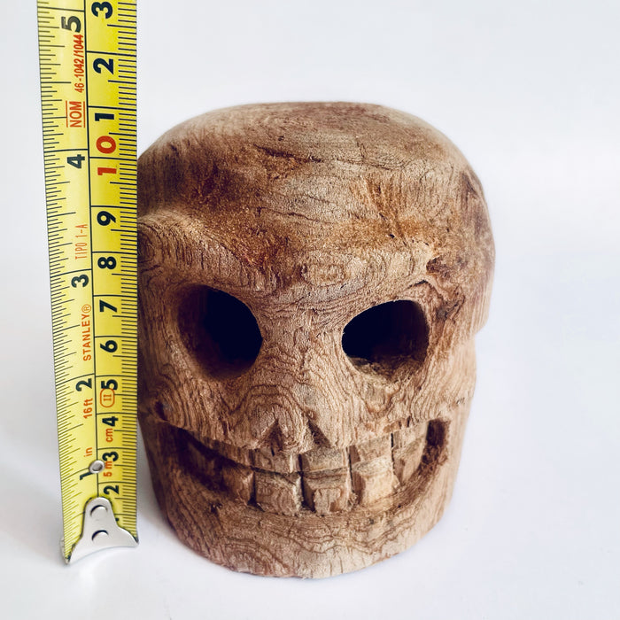 Copal Wood Day of the Dead Calavera