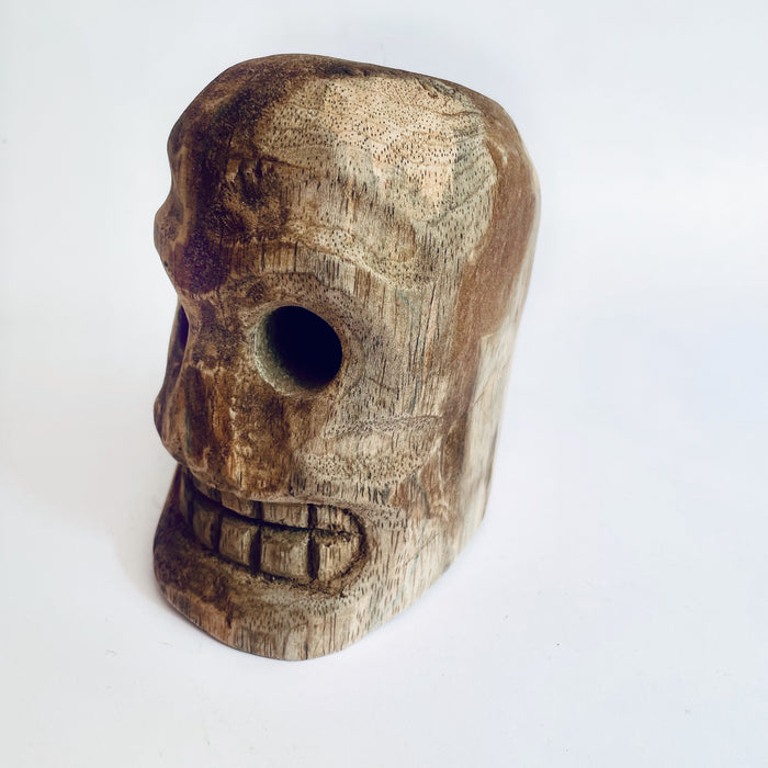 Copal Wood Day of the Dead Calavera