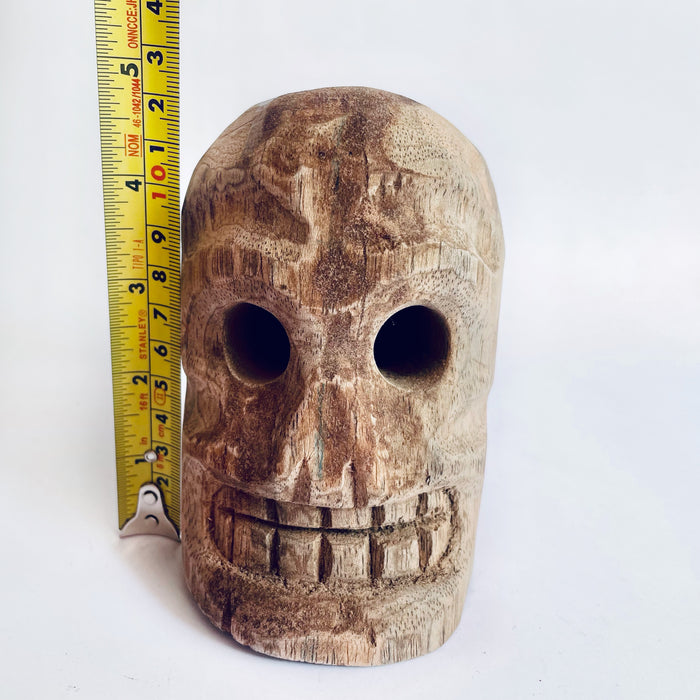 Copal Wood Day of the Dead Calavera