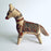 White Handpainted Clay Coin Bank - Dog