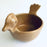 Burnished Clay Hen Salsa Bowl - Tan