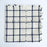 Pedal Loom Handwoven Cotton Napkins - Creamy White with Black Lines - Set of 4