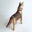 White Handpainted Clay Coin Bank - Dog
