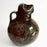 Burnished Clay Jaguar Pitcher - Brown