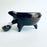 Burnished Clay Piglet Salsa Bowl - Black
