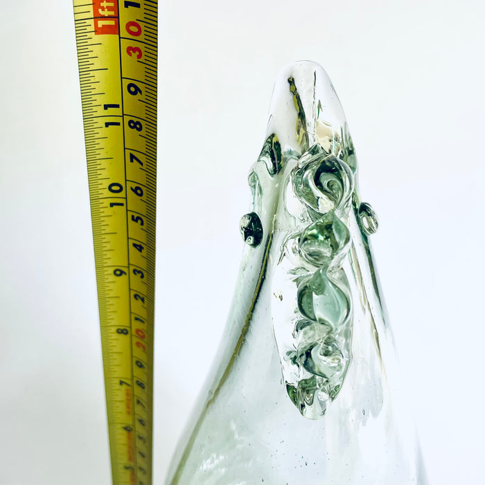 Blown Glass Pitcher - Rooster