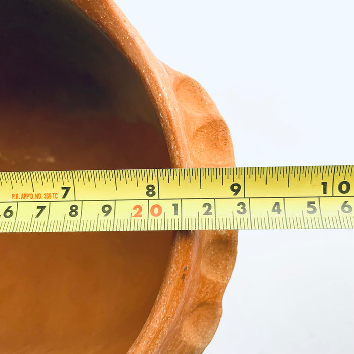 Red Clay Hen Shaped Bowl