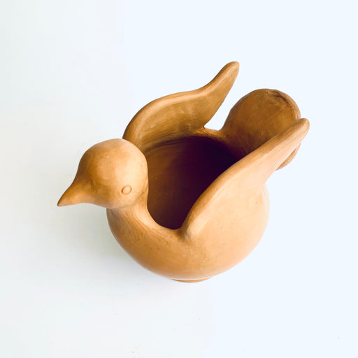 Red Clay Dove Salsa or Snack Bowl