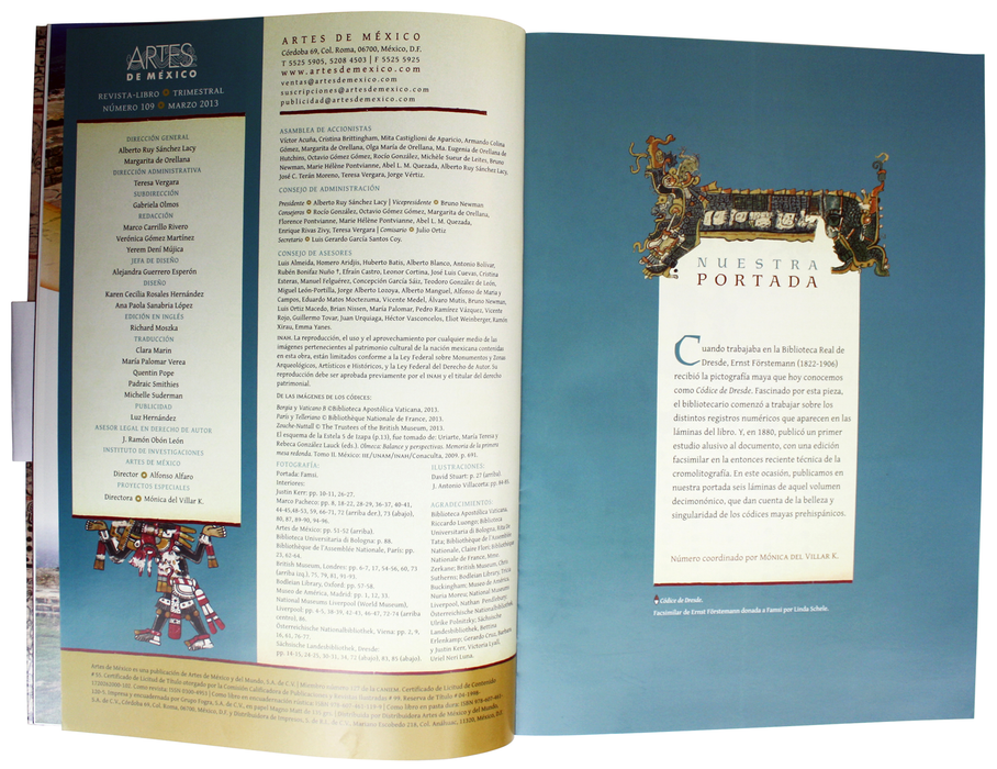 Códices Prehispánicos - Pre-Hispanic Codices - Artes de México