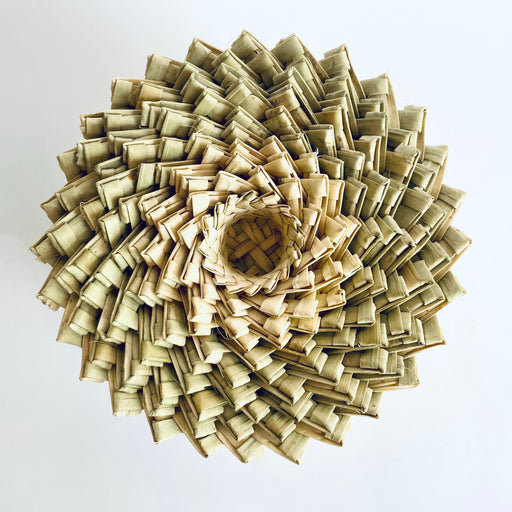 Palm Fiber Nested Baskets - Set of 10