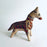 White Handpainted Clay Coin Bank - Dog