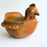 Red Clay Hen Shaped Bowl