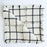 Pedal Loom Handwoven Cotton Napkins - Creamy White with Black Lines - Set of 4