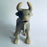 White Clay Candleholder - Bull