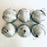 Palm Fiber Ornamental Sphere - Silver