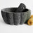 Volcanic Rock Mortar & Pestle - Molcajete - San Pedro Cactus - 10"