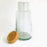 Blown Glass Jar with Cork Top