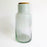 Blown Glass Jar with Cork Top