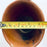 Burnished Clay Bull Salsa Bowl - Brown with Smoke Stains