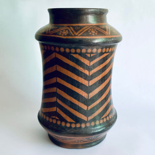 Burnished Clay Vase
