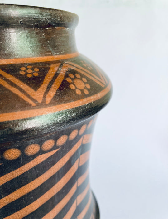 Burnished Clay Vase