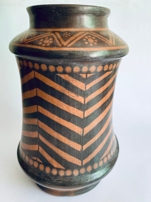 Burnished Clay Vase
