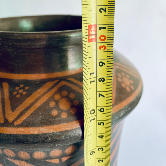 Burnished Clay Vase