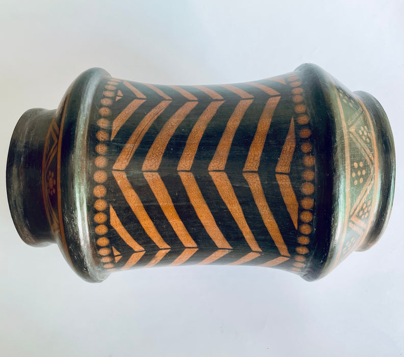 Burnished Clay Vase