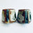 Tonalá Stoneware Mugs - Blue Birds - Set of 2