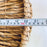 Woven Round Bulrush Fiber Trays - Set of 3