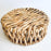 Woven Round Bulrush Fiber Trays - Set of 3