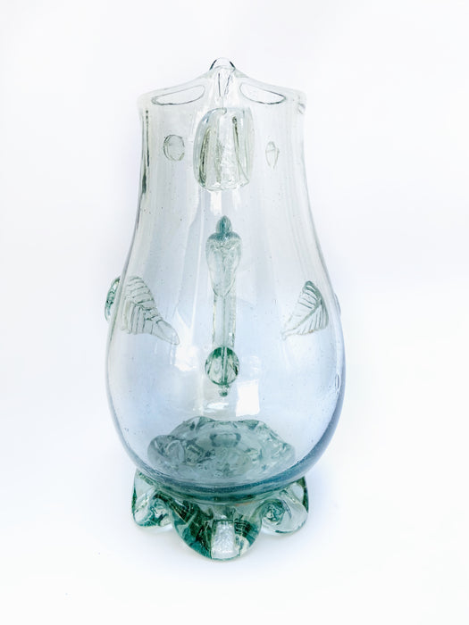 Blown Glass Pitcher - Hen