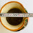 Hand-Painted Mayolica Pitcher - Black with Pomegranates