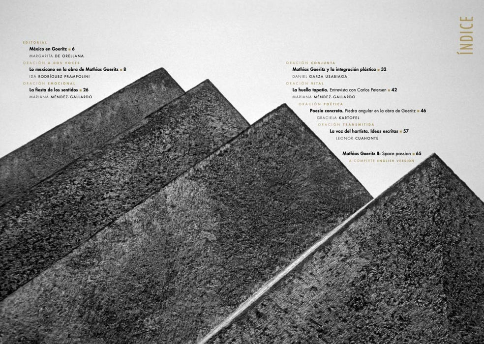 Mathias Goeritz - A Passion for Space - Artes de México