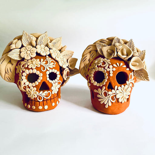 Red Clay Day of the Dead Calavera