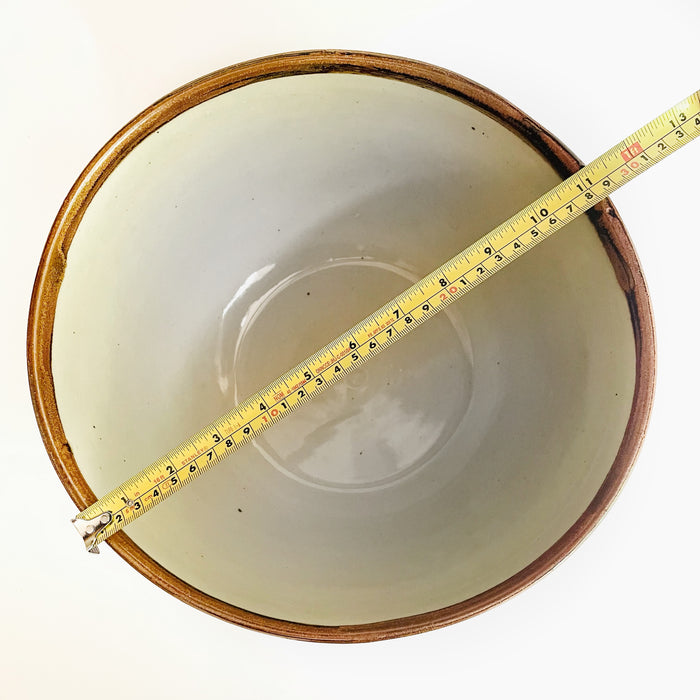 Tonalá Stoneware Large Salad Bowl - Cobalt Blue