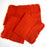 Pedal Loom Handwoven Cotton Napkins - Orange - Set of 4