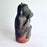 Painted Clay Monkey Mezcal Bottle - Chango Mezcalero - Large - Camisón con Puntitos