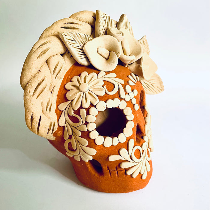 Red Clay Day of the Dead Calavera