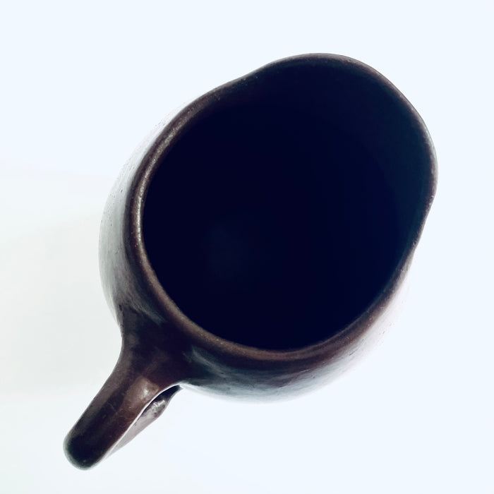 Burnished Clay Pitcher - Brown
