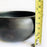 Black Clay Bowl with Small Handles