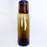 Blown Glass Water Carafe & Glass - Large - Cylindrical - Amber