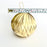 Palm Fiber Ornamental Sphere - Natural