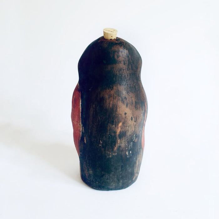 Painted Clay Monkey Mezcal Bottle - Chango Mezcalero - Medium - Helado
