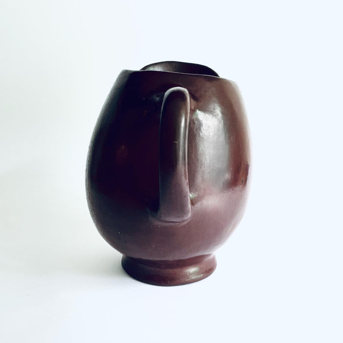 Burnished Clay Pitcher - Brown