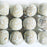 Carved Gourd Ornamental Sphere - White