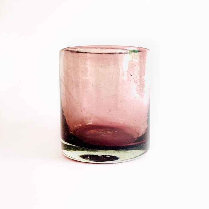Blown Glass Cylindrical Tumblers